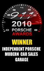 Independent Porsche Modern Car Sales Garage award 2010